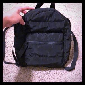 Miniature Backpack athletic quilted material